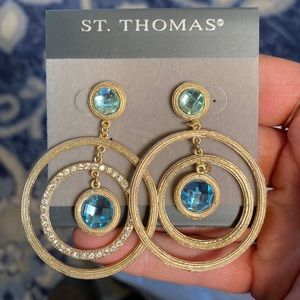 Brand new St. Thomas long earrings